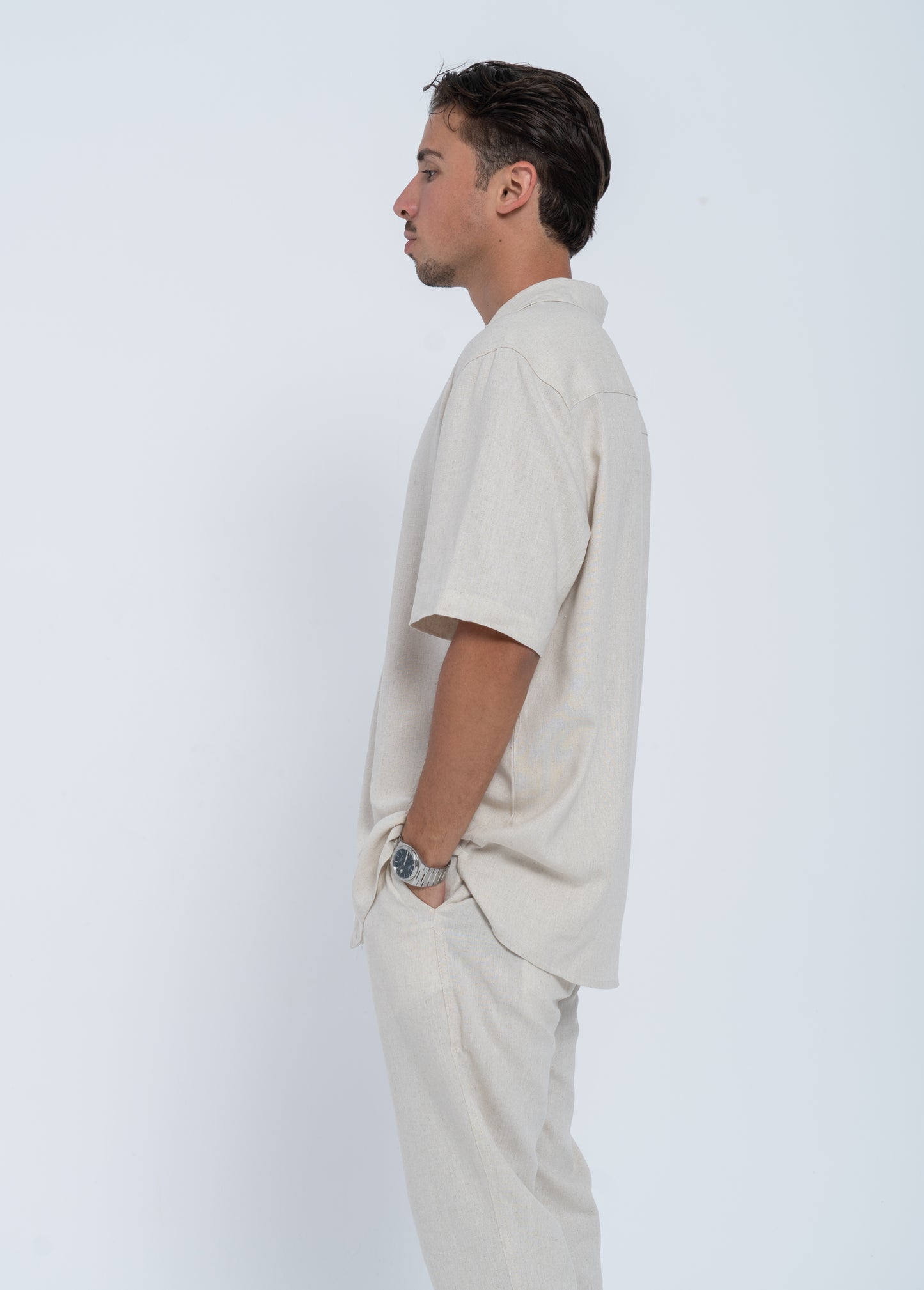 Sandstone Linen Shirt