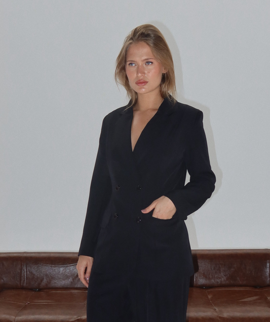 BLACK SUIT SET BLAZER/PANTS