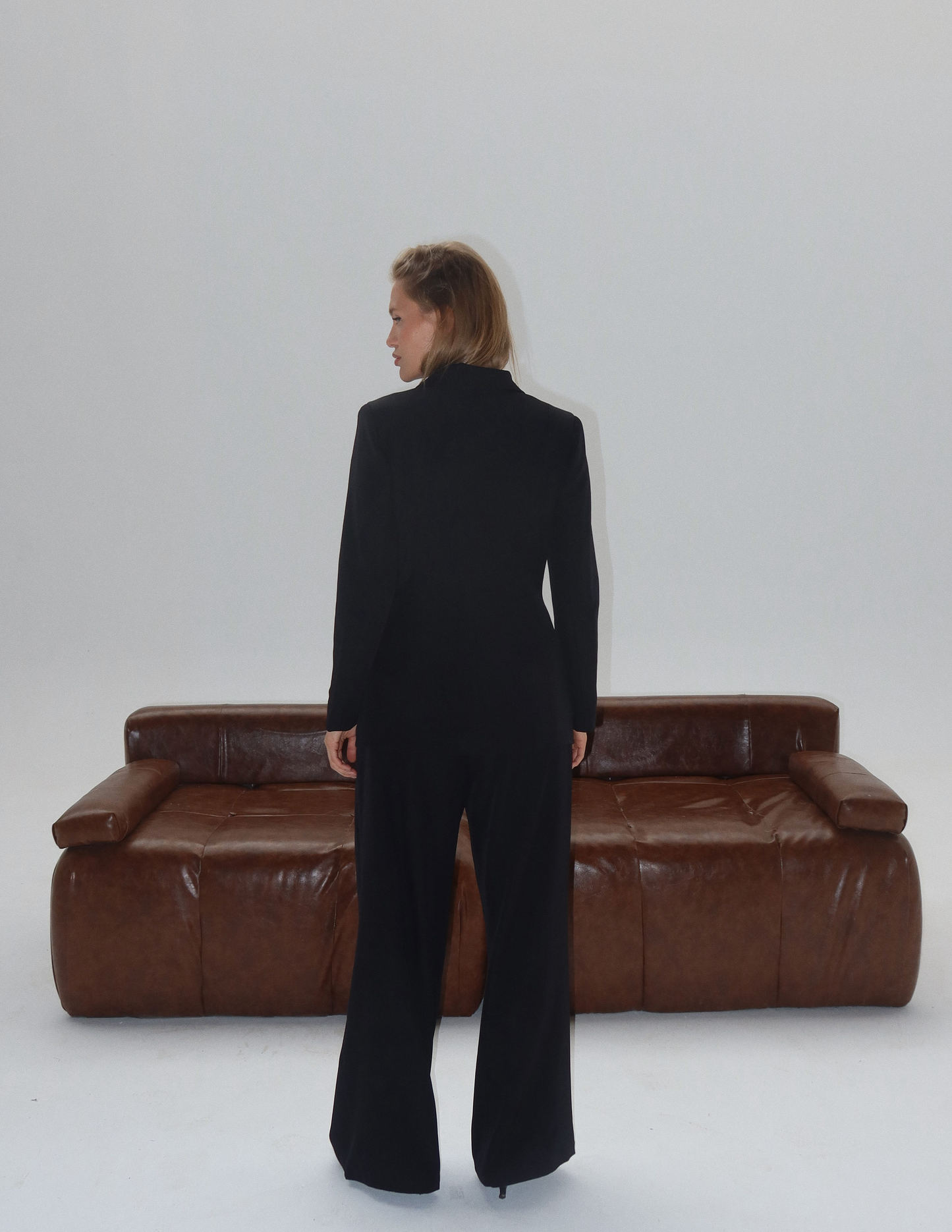 BLACK SUIT SET BLAZER/PANTS