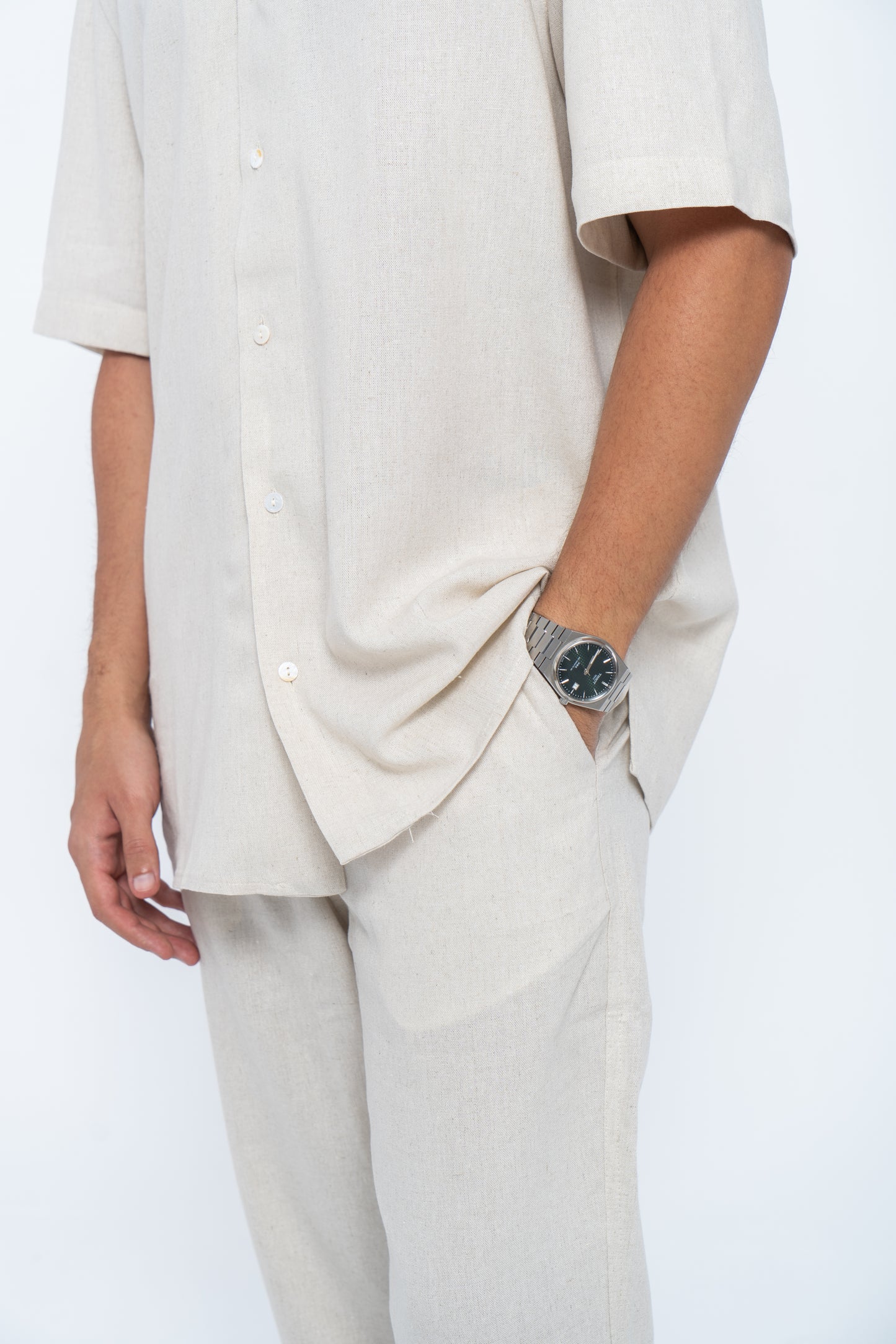 Sandstone Linen Shirt