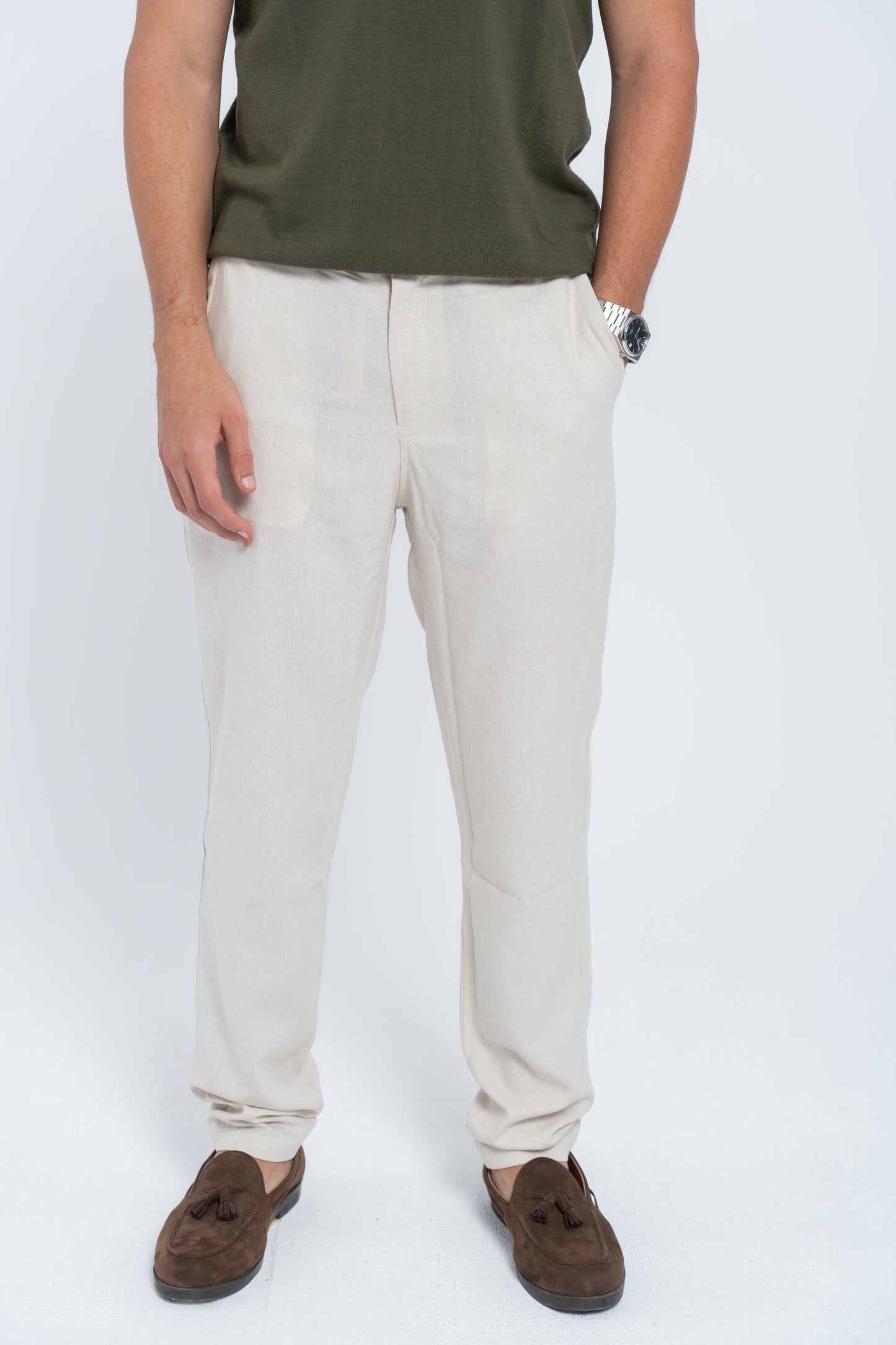 Sandstone Linen Pants