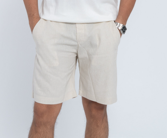 Sandstone Linen Shorts