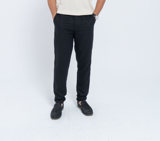 Black Linen Pants