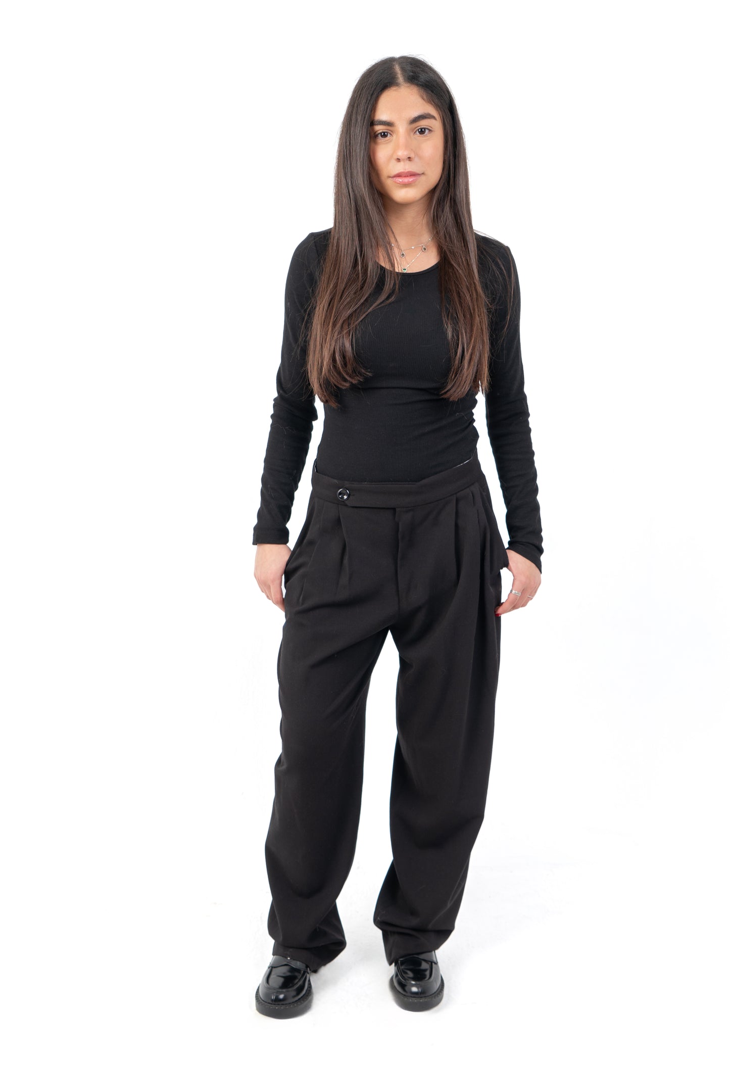 Midnight Chic: Women's Formal Slacks