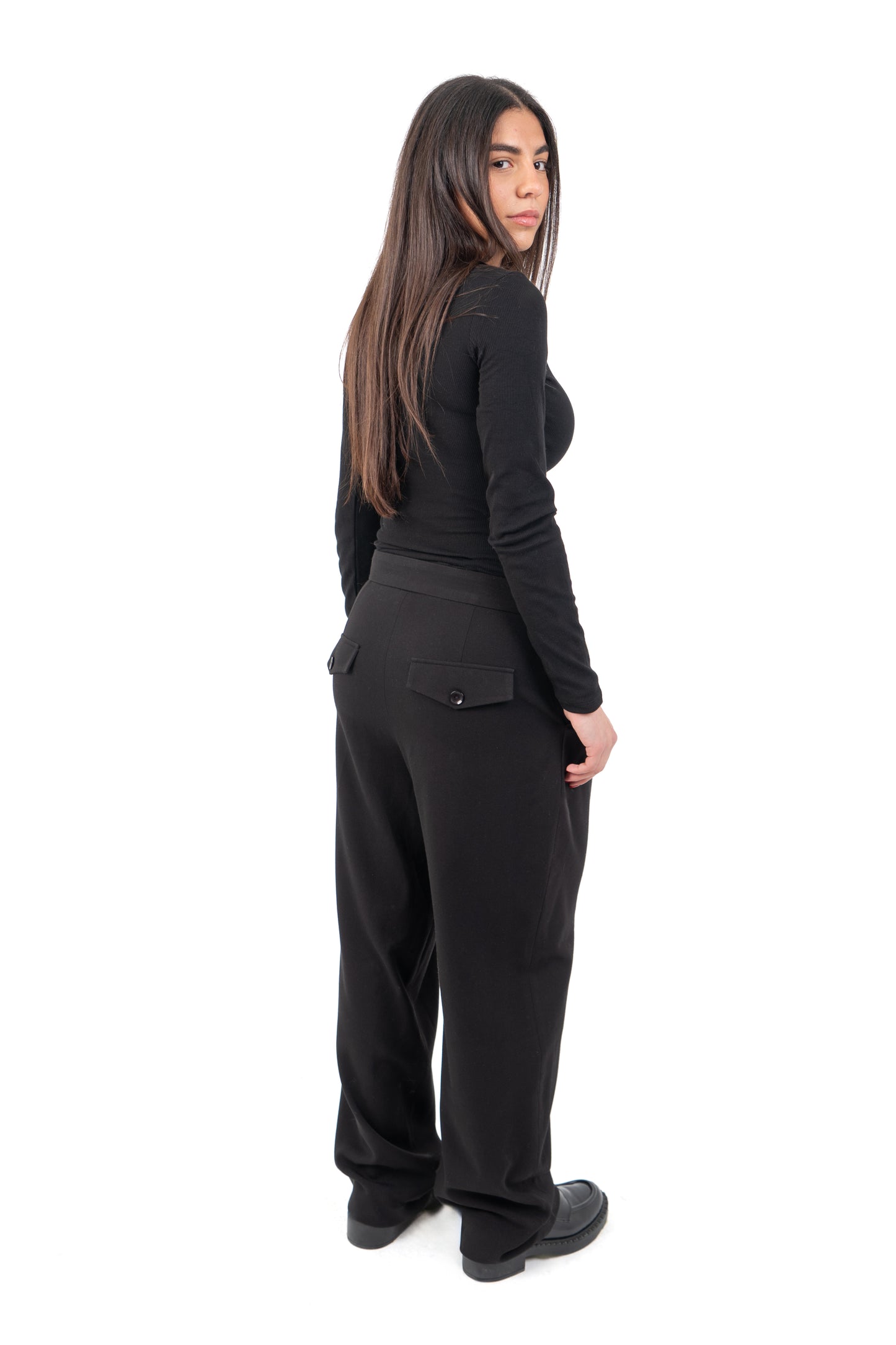 Midnight Chic: Women's Formal Slacks