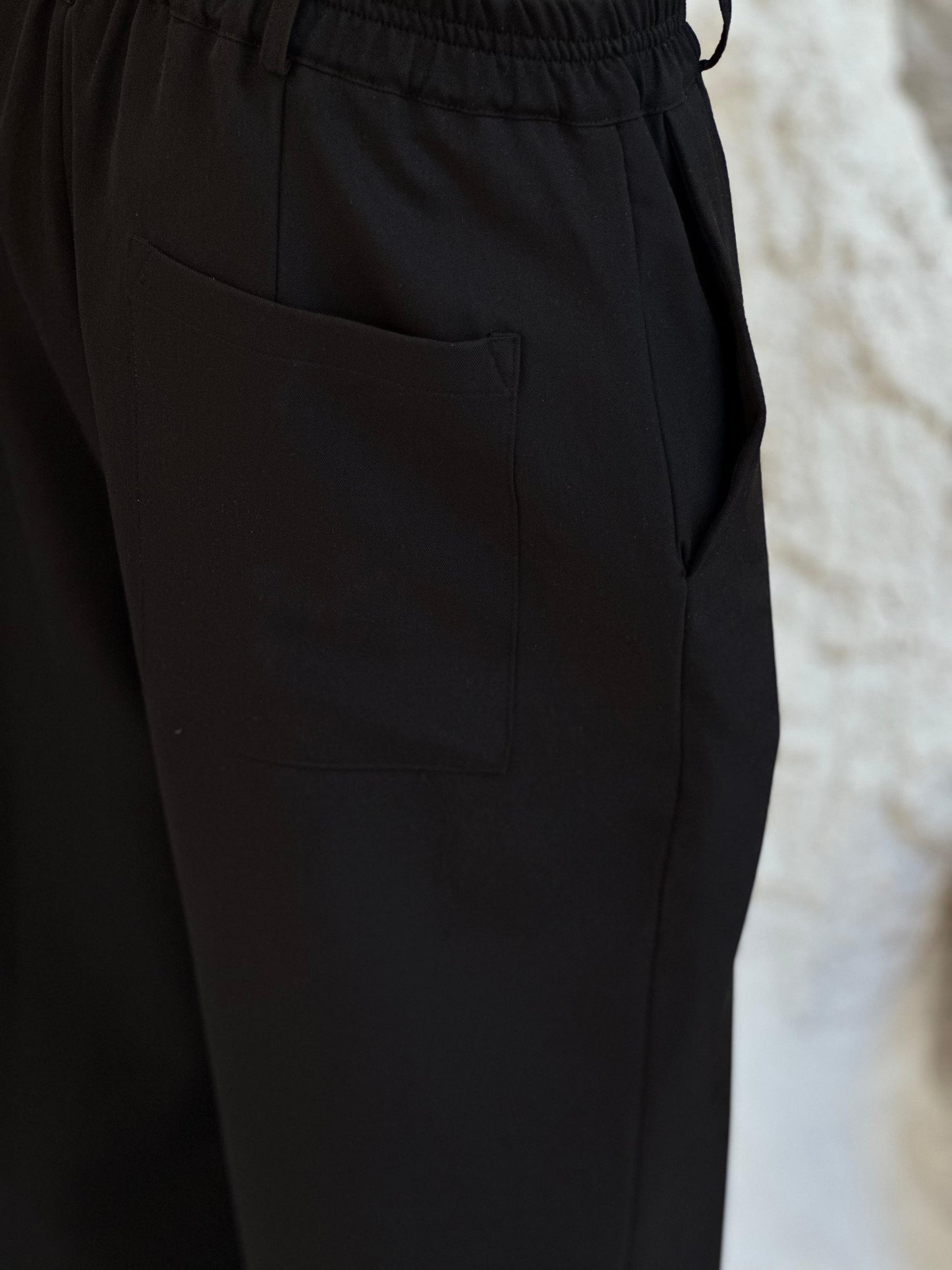 Men's Black Suit Pants